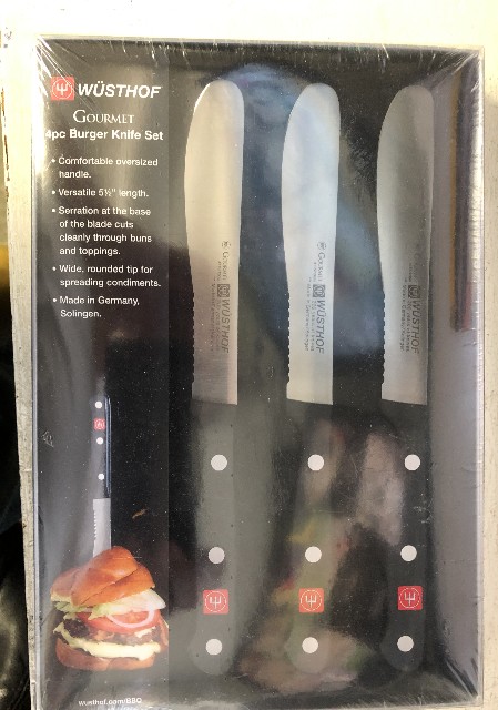 WUSTHOF GOURMENT BURGER KNIFE SET